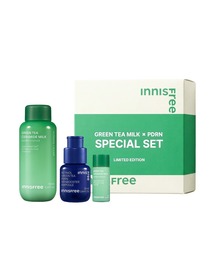 INNISFREE（イニスフリー）の「グリーンティー × レチノール PDRN シナジーセット（美容液/オイル/クリーム）」