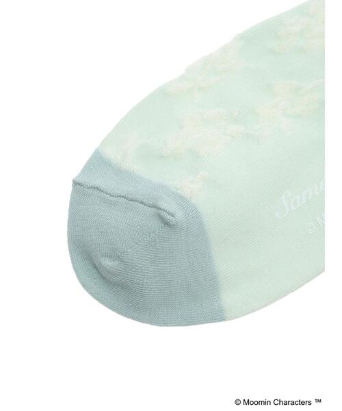 Samansa Mos2（サマンサ モスモス）の「【MOOMIN×SamansaMos2】リトルミイ刺繍花柄ソックス（ソックス/靴下・レディース・ミント/グレー/ブラウン/ベージュ・F）」の21枚目の写真