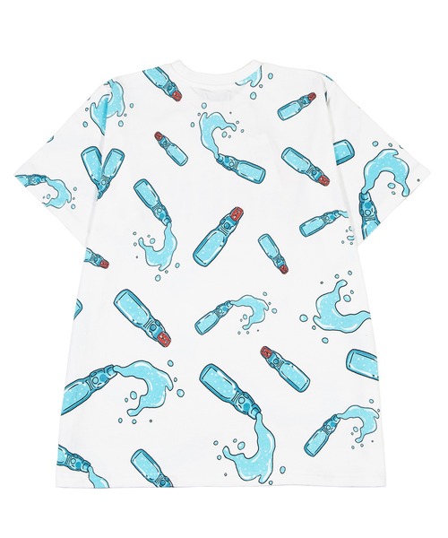 PUNYUS（プニュズ）の「【新サイズ】フード総柄Ｔシャツ(RAMUNE)（Tシャツ/カットソー・レディース・サックスブルー・1/2/3/4/5）」の16枚目の写真