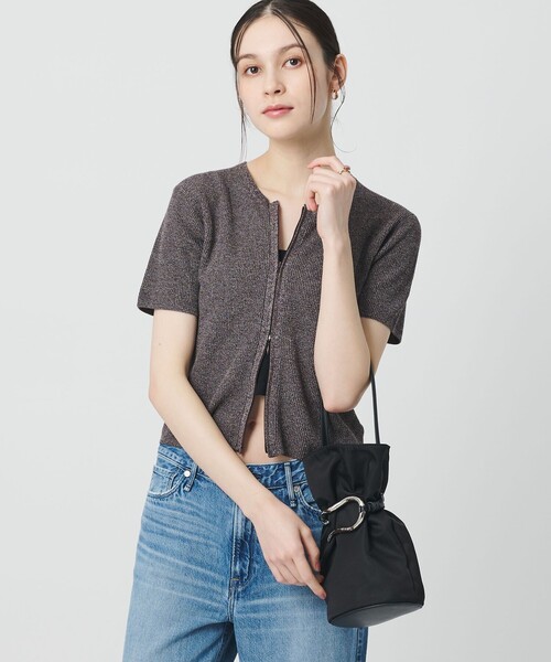LE VERNIS(ル・ベルニ)の「<LE VERNIS>Poire 2WAY バケット ショルダーバッグ S(ショルダーバッグ・レディース・ブラック・FREE)」の2枚目の写真