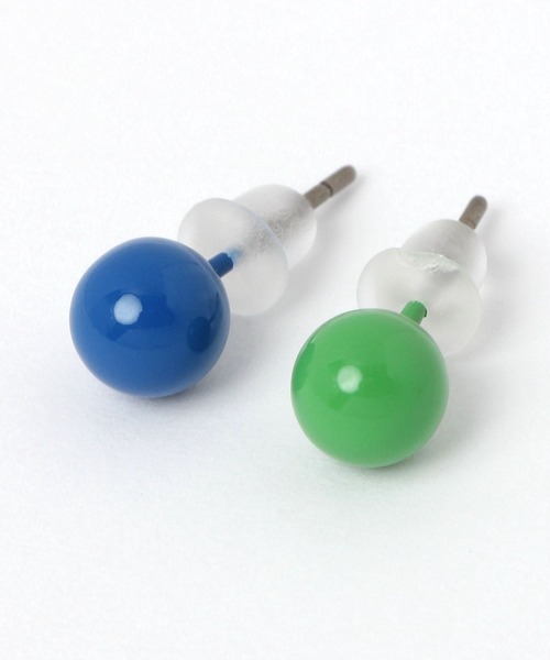 niko and...（ニコアンド）の「2セットミニボールピアス（ピアス（両耳用）・レディース・ブルー/ピンク/ブラック・0）」の7枚目の写真