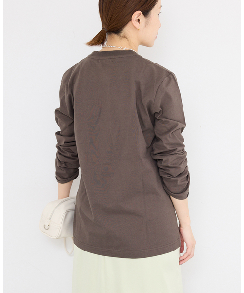 IENA（イエナ）の「GOOD ROCK SPEED フロッキーTシャツ（Tシャツ/カットソー・レディース・グレー・FREE）」の6枚目の写真