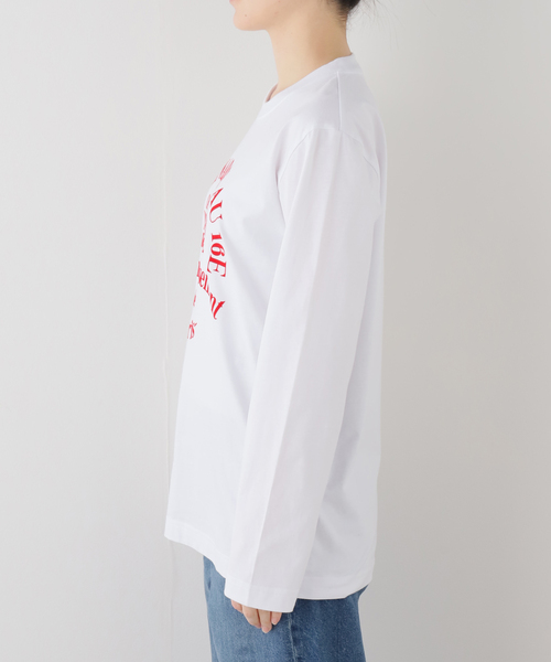 IENA（イエナ）の「GOOD ROCK SPEED フロッキーTシャツ（Tシャツ/カットソー・レディース・グレー・FREE）」の19枚目の写真