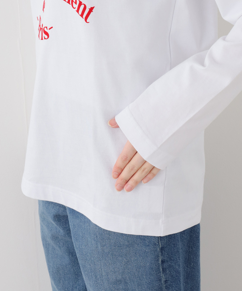 IENA（イエナ）の「GOOD ROCK SPEED フロッキーTシャツ（Tシャツ/カットソー・レディース・グレー・FREE）」の22枚目の写真
