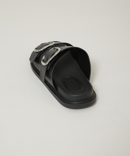 NANO universe（ナノユニバース）の「ビッグバックルサンダル（サンダル・メンズ・ブラック・L/M/S）」の5枚目の写真