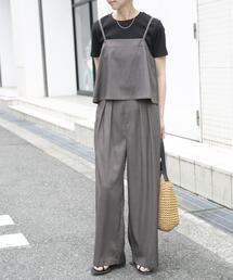 ITEMS URBANRESEARCH（アイテムズ アーバンリサーチ）の「インナー付きリネンライクセットアップ（セットアップ）」