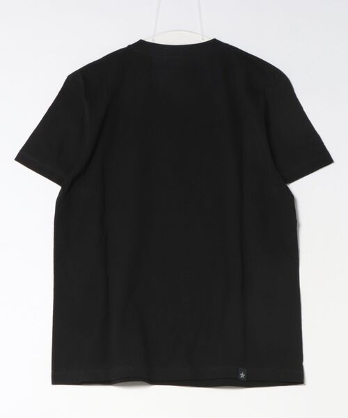 H.A.K(ハク)の「5.6オンスコットン天竺カレッジロゴ&デイジーモチーフTシャツ(Tシャツ/カットソー・レディース・ホワイト/ブラック/ボルドー・1/0)」の4枚目の写真