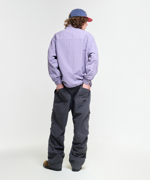 AECA(エイカ)の「NYLON CARGO JACKET-PURPLE(ナイロンジャケット・レディース・その他・M/L)」の11枚目の写真
