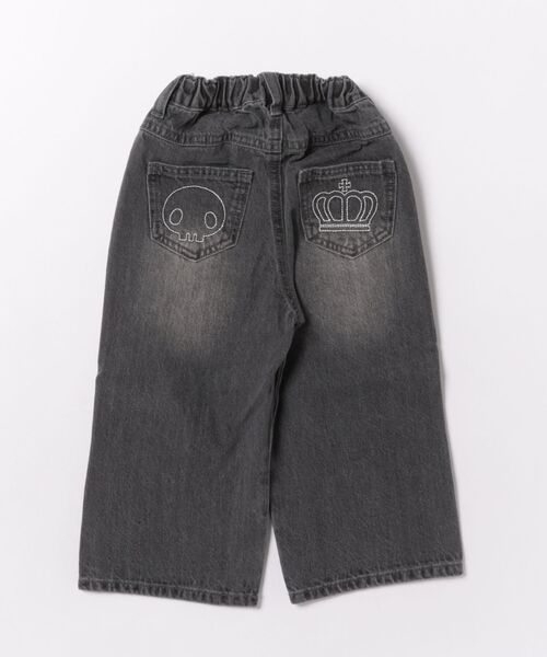 BABYDOLL(ベビードール)の「サンリオ クラッシュデニムロングパンツ 1559K(デニムパンツ・キッズ・ブラック系1/インディゴブルー・100cm/110cm/120cm/130cm/140cm/90cm)」の3枚目の写真