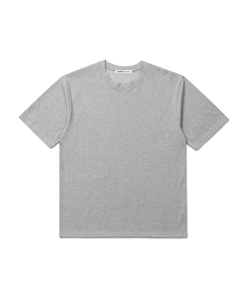 CONNECT KINLOCH(コネクトキンロック)の「スーピマコットンスタンダードTシャツ (11カラー)(Tシャツ/カットソー・メンズ・ブラック/ネイビー/チャコール/グレー/ライトグレー/ブラウン/ピンク/ライトブルー/ベージュ/イエロー/ホワイト・SMALL/MEDIUM/LARGE/X-LARGE)」の4枚目の写真