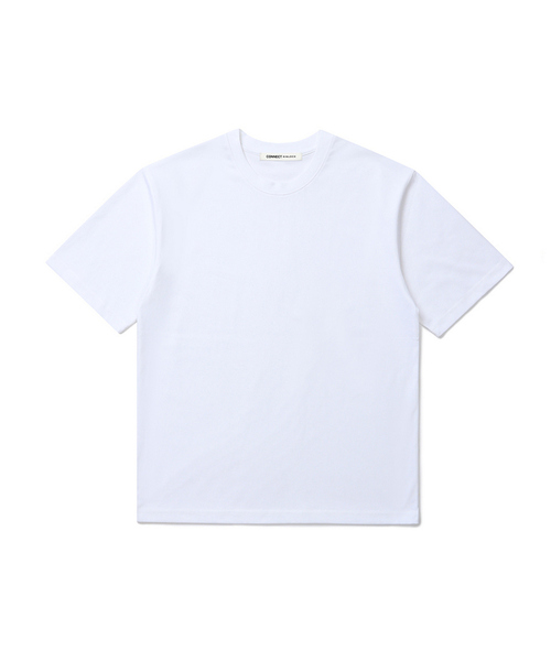CONNECT KINLOCH(コネクトキンロック)の「スーピマコットンスタンダードTシャツ (11カラー)(Tシャツ/カットソー・メンズ・ブラック/ネイビー/チャコール/グレー/ライトグレー/ブラウン/ピンク/ライトブルー/ベージュ/イエロー/ホワイト・SMALL/MEDIUM/LARGE/X-LARGE)」の2枚目の写真
