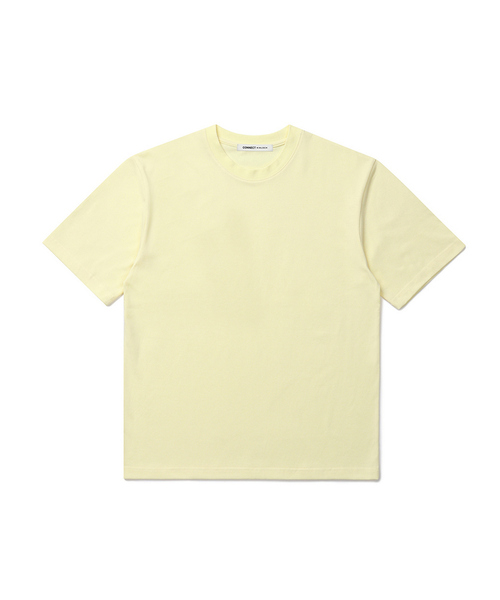 CONNECT KINLOCH(コネクトキンロック)の「スーピマコットンスタンダードTシャツ (11カラー)(Tシャツ/カットソー・メンズ・ブラック/ネイビー/チャコール/グレー/ライトグレー/ブラウン/ピンク/ライトブルー/ベージュ/イエロー/ホワイト・SMALL/MEDIUM/LARGE/X-LARGE)」の10枚目の写真