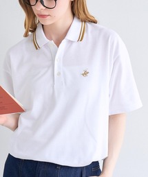 BEVERLY HILLS POLO CLUB（ビバリーヒルズポロクラブ）の「【Beverly Hills Polo Club/ビバリーヒルズ ポロクラブ】別注 ワンポイント ロゴ刺繍 半袖 ポロシャツ（ポロシャツ）」