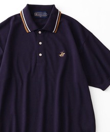 BEVERLY HILLS POLO CLUB（ビバリーヒルズポロクラブ）の「【Beverly Hills Polo Club/ビバリーヒルズ ポロクラブ】別注 ワンポイント ロゴ刺繍 半袖 ポロシャツ（ポロシャツ）」