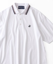 BEVERLY HILLS POLO CLUB（ビバリーヒルズポロクラブ）の「【Beverly Hills Polo Club/ビバリーヒルズ ポロクラブ】別注 ワンポイント ロゴ刺繍 半袖 ポロシャツ（ポロシャツ）」