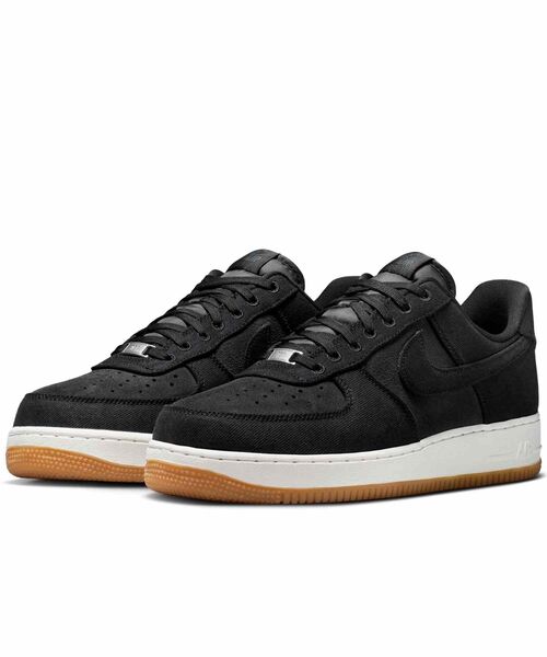 NIKE(ナイキ)の「エア フォース 1 '07 LV8 「デニム」 メンズシューズ / Air Force 1 '07 LV8 "Denim" Men's Shoes IR0951-002 Black(スニーカー・メンズ・ブラック・26.5/26/25.5/30/29.5/29/28.5/25/24.5/28/27.5/27/24)」の5枚目の写真