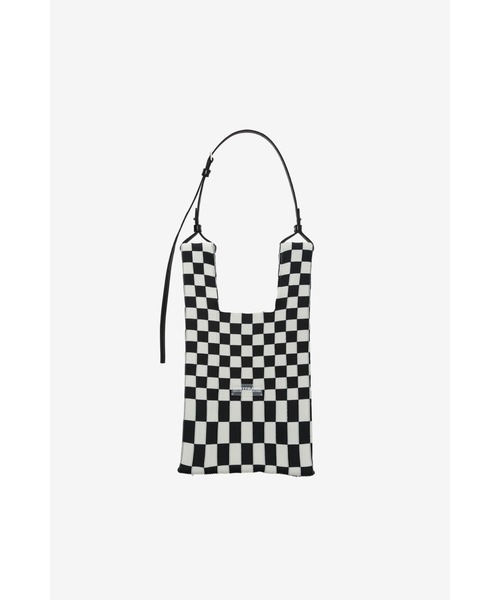LASTFRAME(ラストフレーム)の「ICHIMATSU MARKET BAG MEDIUM(ショルダーバッグ・レディース・レッド系その他/ブラック系その他・MEDIUM)」の1枚目の写真