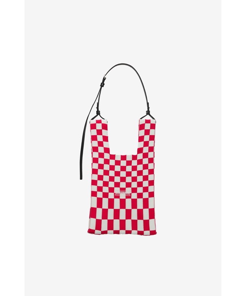 LASTFRAME(ラストフレーム)の「ICHIMATSU MARKET BAG MEDIUM(ショルダーバッグ・レディース・レッド系その他/ブラック系その他・MEDIUM)」の2枚目の写真
