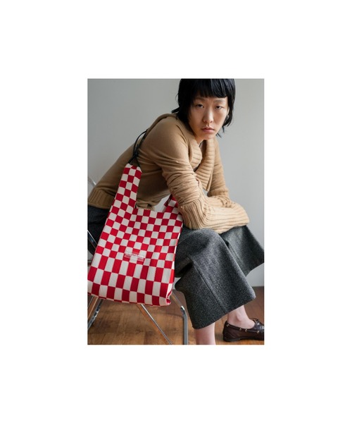 LASTFRAME(ラストフレーム)の「ICHIMATSU MARKET BAG MEDIUM(ショルダーバッグ・レディース・レッド系その他/ブラック系その他・MEDIUM)」の12枚目の写真
