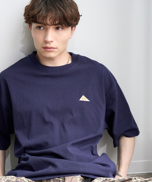 KELTY(ケルティ)の「【KELTY/ケルティ】別注 バックタイポロゴTシャツ(Tシャツ/カットソー・メンズ・カーキ/ネイビー/ベージュ/スミクロ/ブラック/ホワイト・S/M/L/XL)」の7枚目の写真