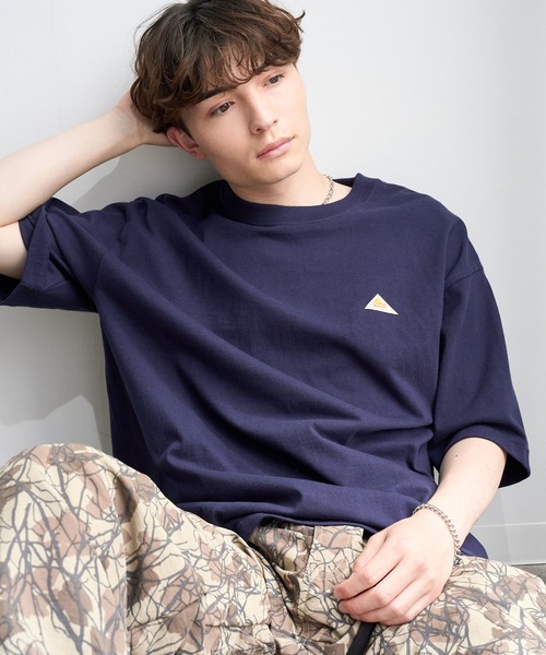 KELTY(ケルティ)の「【KELTY/ケルティ】別注 バックタイポロゴTシャツ(Tシャツ/カットソー・メンズ・カーキ/ネイビー/ベージュ/スミクロ/ブラック/ホワイト・S/M/L/XL)」の8枚目の写真