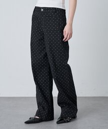 mline | [mline]ドットデニム(デニムパンツ)