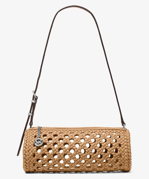 MICHAEL KORS(マイケルコース)の「IZZY クロシェ バレル ポシェット ショルダーバッグ スモール(ショルダーバッグ・レディース・ベージュ系・FREE)」の1枚目の写真