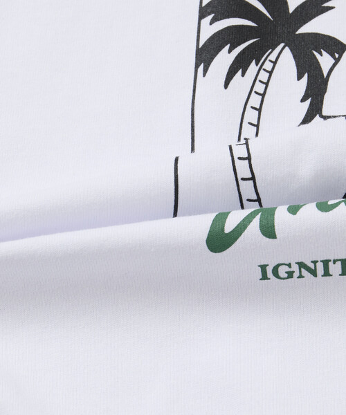 FREAK'S STORE(フリークスストア)の「限定展開 ビッグシルエット バックプリント クルーネック Tシャツ Uncle Holiday(Tシャツ/カットソー・メンズ・チャコールグレー/グレー/ブラウン/ホワイト・SMALL/LARGE/MEDIUM)」の9枚目の写真