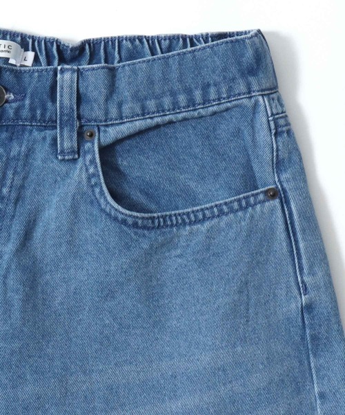 SITRY（シトリー）の「Barrel Leg Easy Denim Pants/バレルレッグ デニムパンツ ジーンズ ワイドパンツ ワイドジーンズ イージーパンツ（デニムパンツ・メンズ・ライトブルー/ライトグレー/ネイビー/ブラック系その他/ワンウォッシュ/ブラック・LL/M/L）」の21枚目の写真