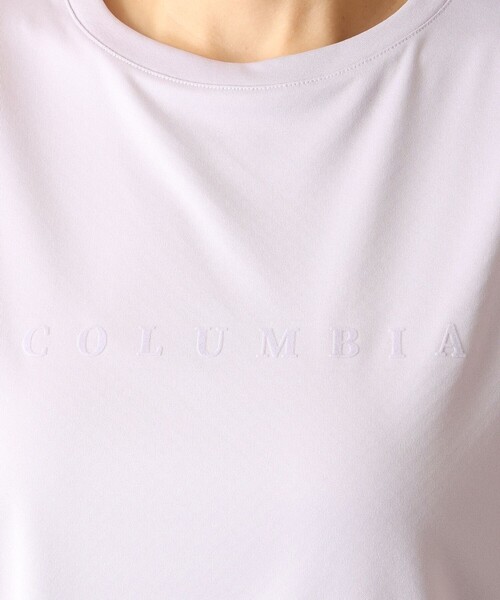Columbia(コロンビア)の「Columbia/ ウィメンズマグノリアビスタショートスリーブTシャツ /コロンビア(Tシャツ/カットソー・レディース・ブラック/ベージュ/パープル・M/S/L/XL)」の11枚目の写真