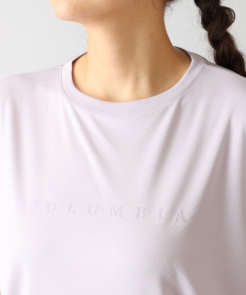 Columbia(コロンビア)の「Columbia/ ウィメンズマグノリアビスタショートスリーブTシャツ /コロンビア(Tシャツ/カットソー・レディース・ブラック/ベージュ/パープル・M/S/L/XL)」の12枚目の写真