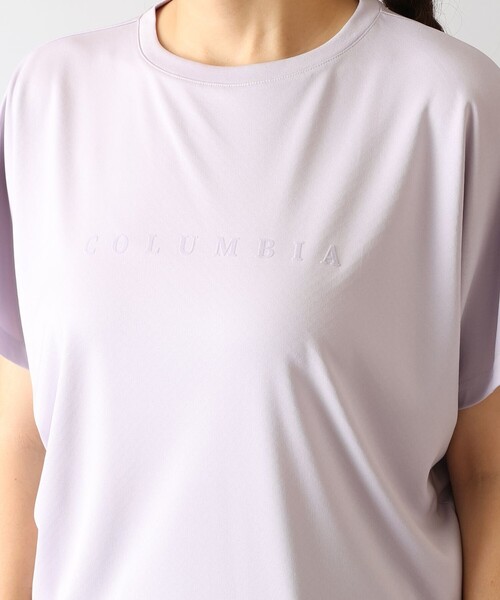 Columbia(コロンビア)の「Columbia/ ウィメンズマグノリアビスタショートスリーブTシャツ /コロンビア(Tシャツ/カットソー・レディース・ブラック/ベージュ/パープル・M/S/L/XL)」の13枚目の写真