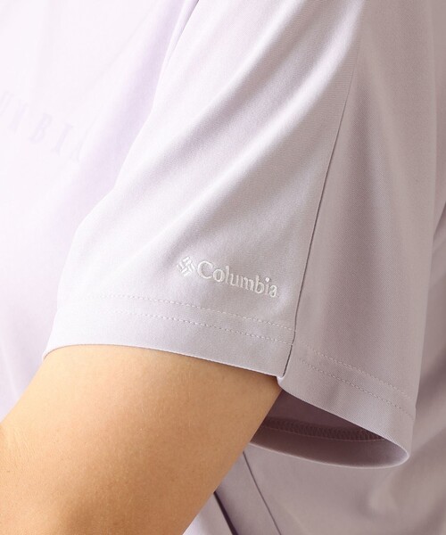 Columbia(コロンビア)の「Columbia/ ウィメンズマグノリアビスタショートスリーブTシャツ /コロンビア(Tシャツ/カットソー・レディース・ブラック/ベージュ/パープル・M/S/L/XL)」の17枚目の写真