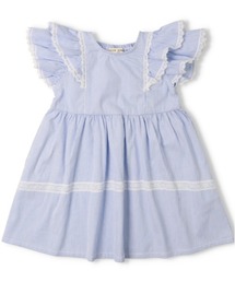 KIDS FOREST（キッズフォレスト）の「【WEB限定】コードレーンレース使いワンピース（ワンピース）」