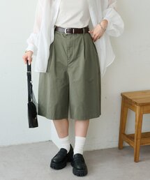 【Enlude】コクーンイージーチノハーフパンツ《ユニセックス》