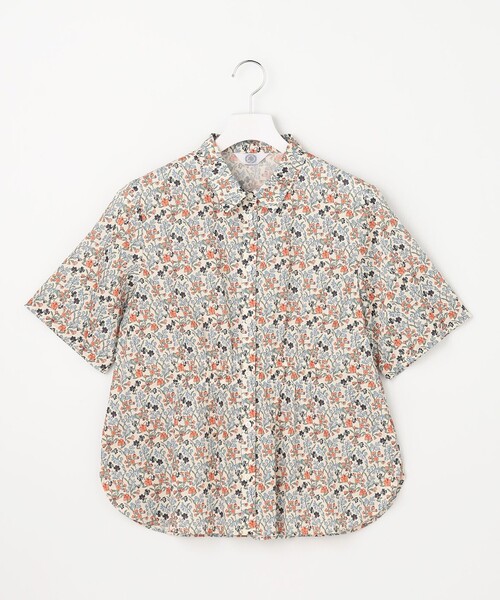 J.PRESS(ジェイプレス)の「【FUDGE掲載/一枚で着映え】LIBERTY シャツ ブラウス(シャツ/ブラウス・レディース・ベージュ系5/ネイビー系5・T15/T13)」の8枚目の写真