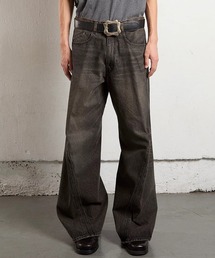 NVRFRGT（ネヴァーフォーゲット）の「【NVRFRGT】3D TWISTED WIDE LEG JEANS（デニムパンツ）」