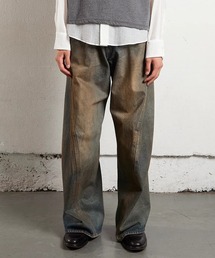 NVRFRGT（ネヴァーフォーゲット）の「【NVRFRGT】3D TWISTED WIDE LEG JEANS（デニムパンツ）」