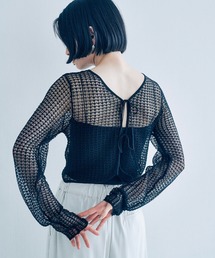 ice cotton short cardigan（カーディガン/ボレロ）｜OPEN SESAME CLUB