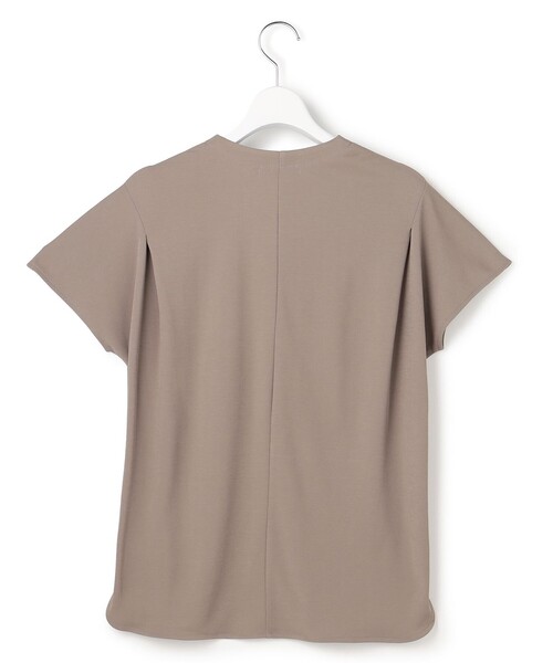 ICB(アイシービー)の「【新色追加】スパンプラチナム Vネックカットソー(Tシャツ/カットソー・レディース・カーキ系/アイボリー系/ネイビー系/ブラック系・LARGE/X-LARGE)」の19枚目の写真