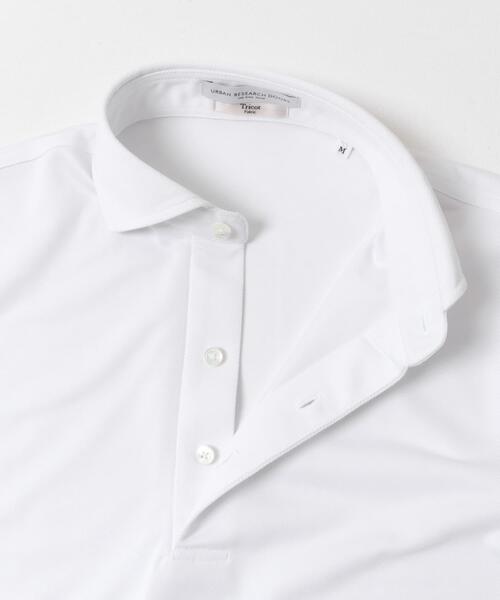 URBAN RESEARCH DOORS（アーバンリサーチドアーズ）の「LIFE STYLE TAILOR　トリコットセミワイド半袖プルオーバー無地（シャツ/ブラウス・メンズ・ホワイト/ネイビー・X-LARGE/LARGE/MEDIUM）」の12枚目の写真