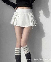 リボンデザイン ミニスカート