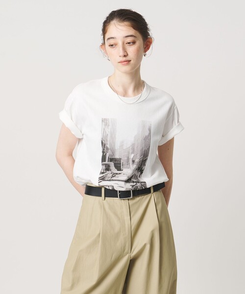 St.Johns 3rd club(セントジョンズサードクラブ)の「<St.Johns 3rd club>MARILYN Tシャツ②(Tシャツ/カットソー・レディース・ホワイト・FREE)」の1枚目の写真