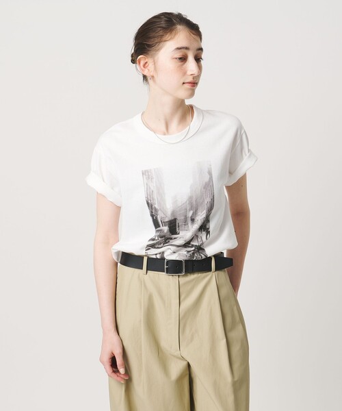 St.Johns 3rd club(セントジョンズサードクラブ)の「<St.Johns 3rd club>MARILYN Tシャツ②(Tシャツ/カットソー・レディース・ホワイト・FREE)」の2枚目の写真