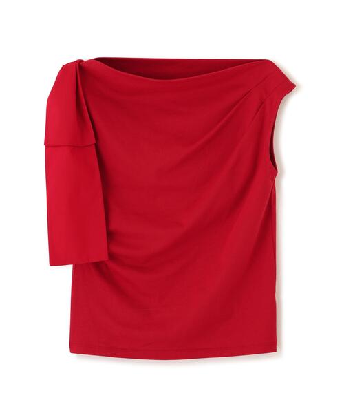 PROPORTION BODY DRESSING(プロポーションボディドレッシング)の「アシメリボンカットソー / 1216260601(Tシャツ/カットソー・レディース・ホワイト系その他/レッド/ネイビー・SMALL/MEDIUM)」の11枚目の写真