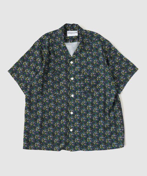 NOMARHYTHM Small Flower Summer Shirt — летняя рубашка с мелким цветочным рисунком