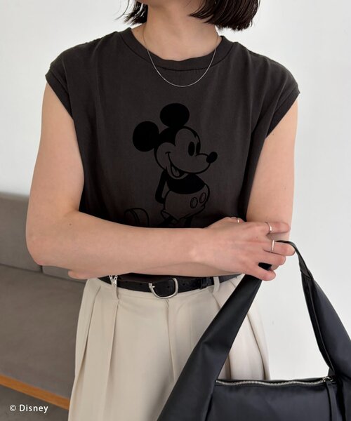 CAPRICIEUX LE'MAGE(カプリシューレマージュ)の「〈GOOD ROCK SPEED〉MickeyスリーブレスTシャツ(Tシャツ/カットソー・レディース・ブラック/ブラウン・FREE)」の11枚目の写真