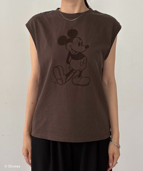 CAPRICIEUX LE'MAGE(カプリシューレマージュ)の「〈GOOD ROCK SPEED〉MickeyスリーブレスTシャツ(Tシャツ/カットソー・レディース・ブラック/ブラウン・FREE)」の13枚目の写真