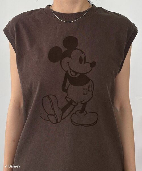 CAPRICIEUX LE'MAGE(カプリシューレマージュ)の「〈GOOD ROCK SPEED〉MickeyスリーブレスTシャツ(Tシャツ/カットソー・レディース・ブラック/ブラウン・FREE)」の16枚目の写真