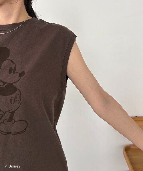 CAPRICIEUX LE'MAGE(カプリシューレマージュ)の「〈GOOD ROCK SPEED〉MickeyスリーブレスTシャツ(Tシャツ/カットソー・レディース・ブラック/ブラウン・FREE)」の17枚目の写真